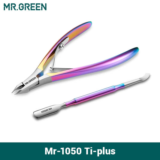 Alicate AFIADO PREMIUM - MR.GREEN Cuticle Nippers Cuticle