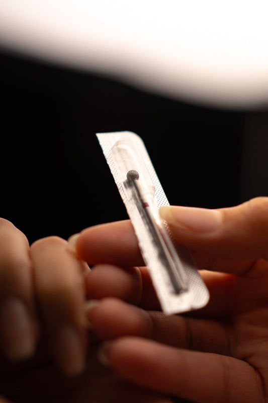 Broca russa esférica vermelha - 40mm