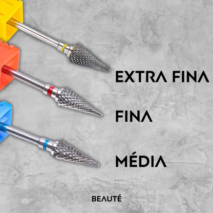 Broca de tungstênio para remoção