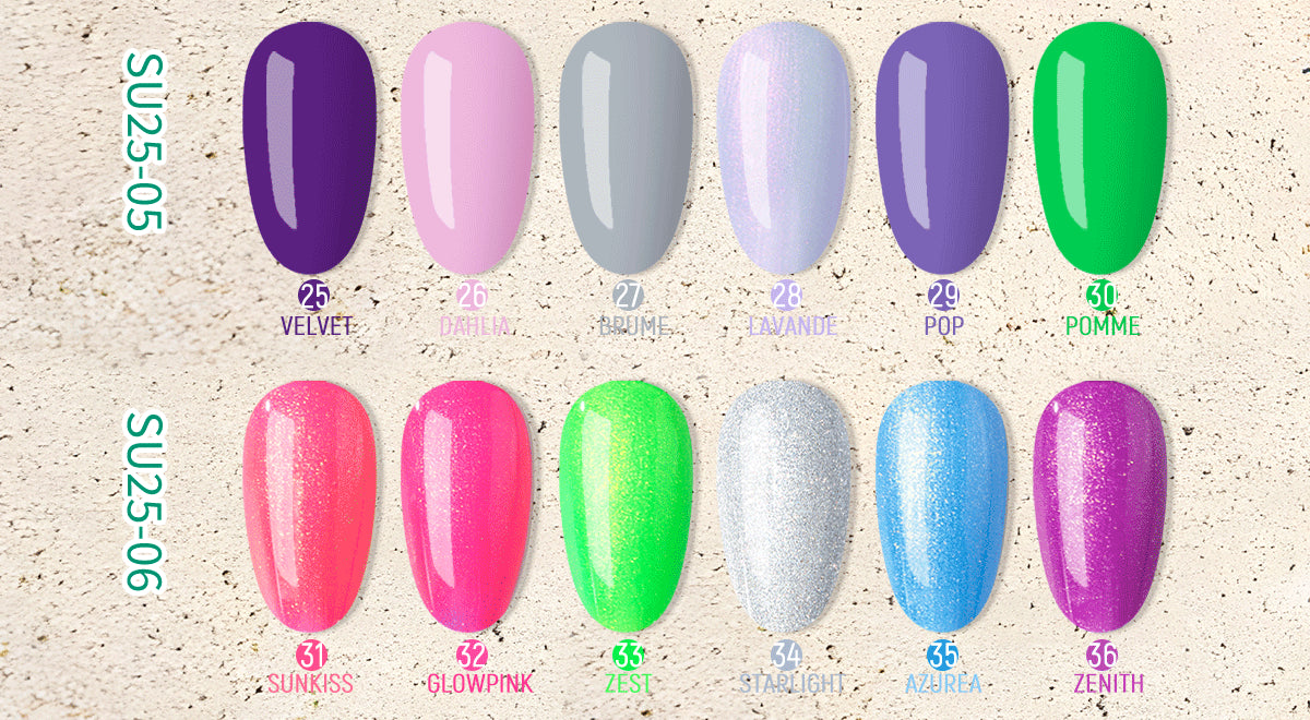 Beautilux Gel Polish Kit "Hello Summer" Collection