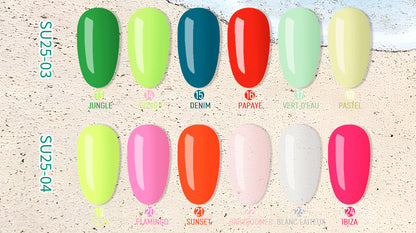 Beautilux Gel Polish Kit "Hello Summer" Collection