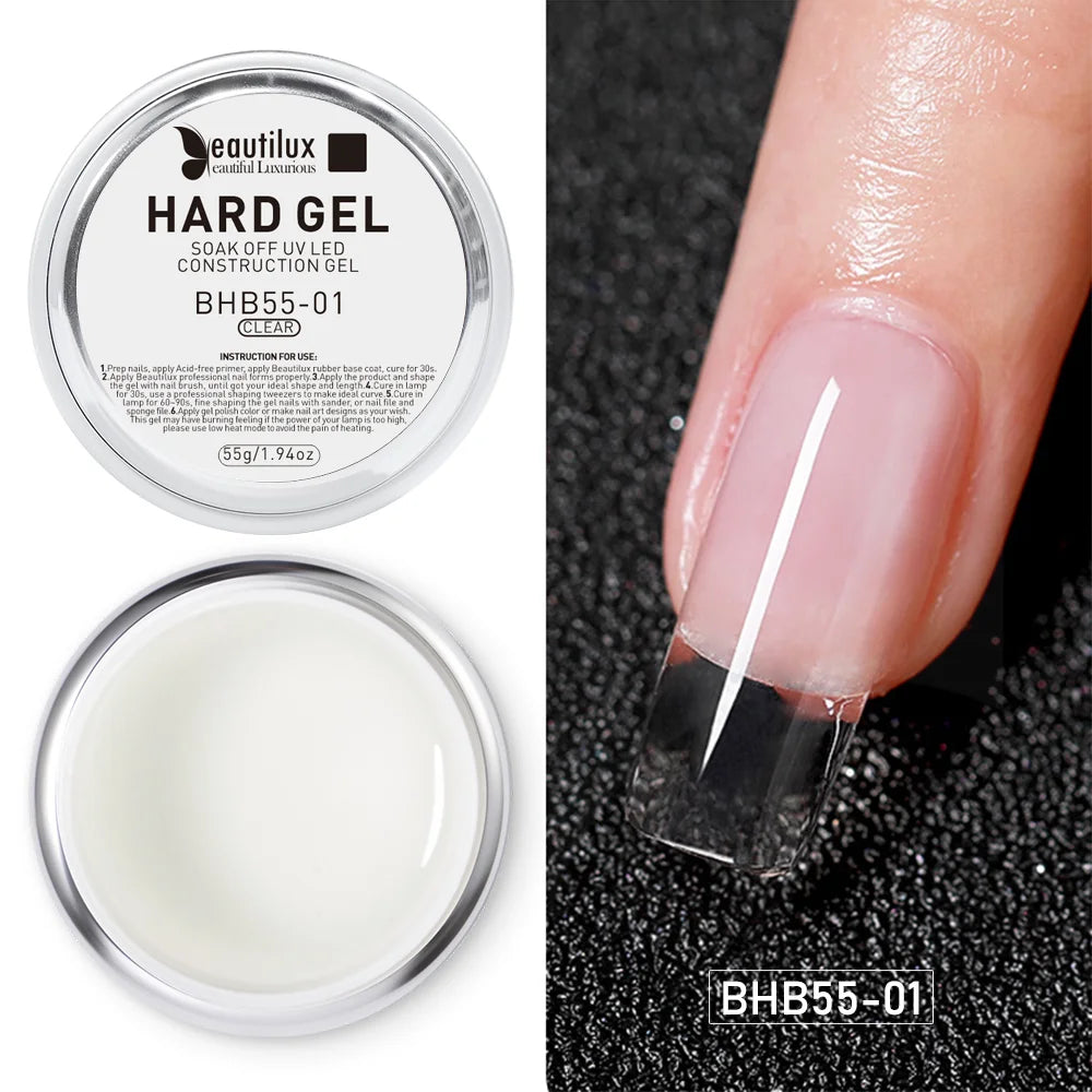 BUILDER NAIL GEL | HARD GEL 55g |BHB55-01