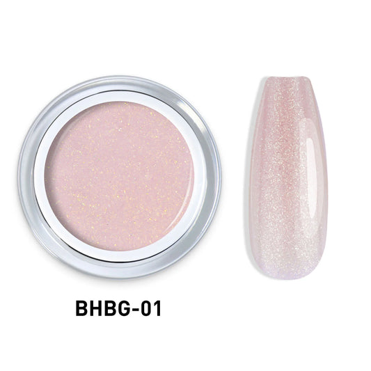 GLITTER HARD BUILDER NAIL GEL 10g |BHBG-01