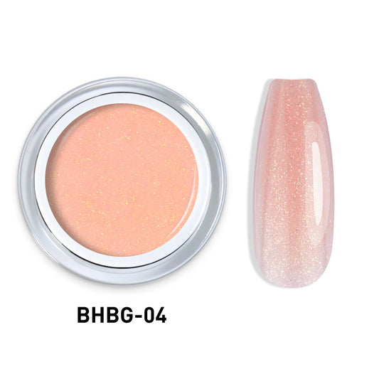 GLITTER HARD BUILDER NAIL GEL 10g |BHBG-04
