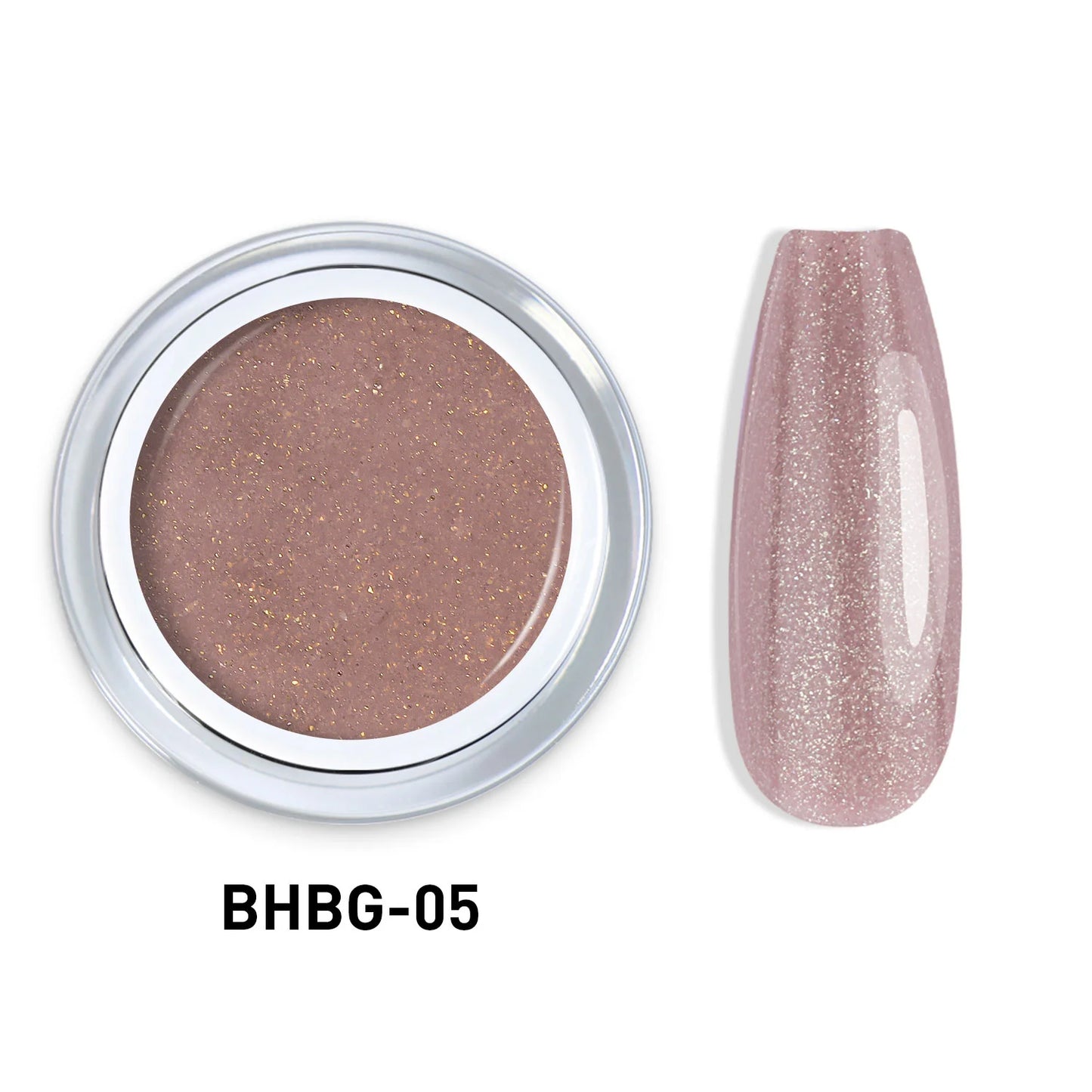 GLITTER HARD BUILDER NAIL GEL 10g |BHBG-05