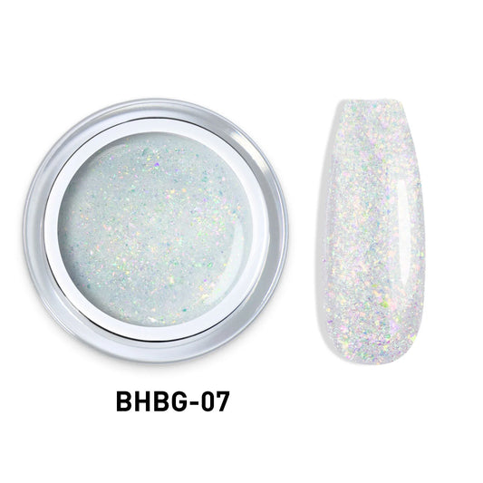 GLITTER HARD BUILDER NAIL GEL 10g |BHBG-07