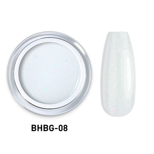 GLITTER HARD BUILDER NAIL GEL 10g |BHBG-08