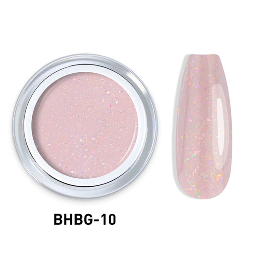 GLITTER HARD BUILDER NAIL GEL 10g |BHBG-10