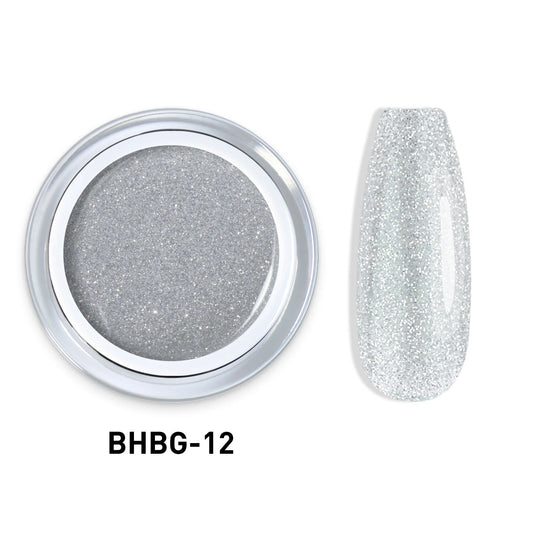 GLITTER HARD BUILDER NAIL GEL 10g |BHBG-12