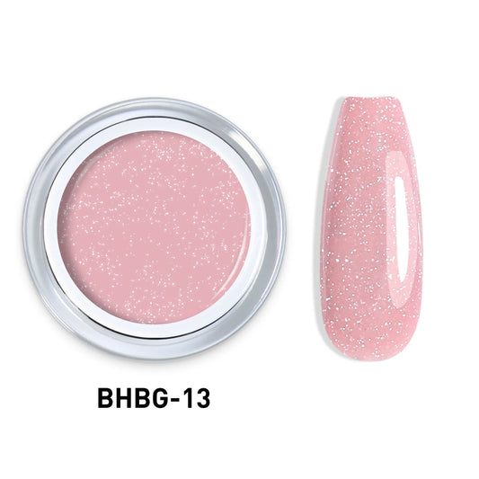 GLITTER HARD BUILDER NAIL GEL 10g |BHBG-13