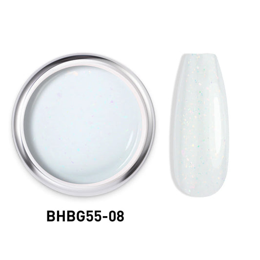 GLITTER HARD BUILDER NAIL GEL |BHBG55-08