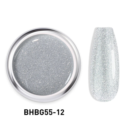 GLITTER HARD BUILDER NAIL GEL |BHBG55-12