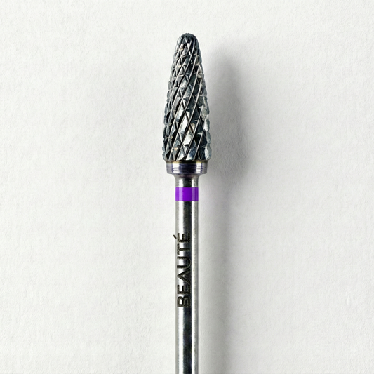 Broca Carbide de tungstênio Beauté para Remoção de Gel e Acrílico - Uso Profissional