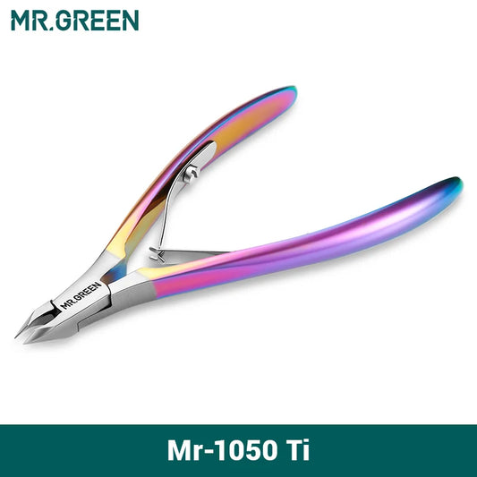 Alicate AFIADO PREMIUM - MR.GREEN Cuticle Nippers Cuticle