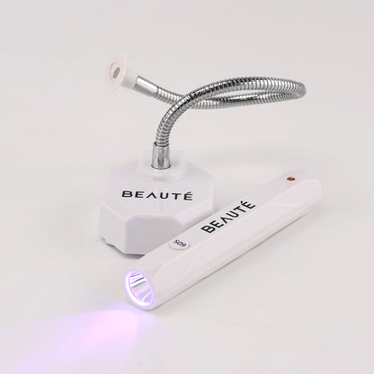 Lanterna UV/LED Nail Light for Tips & Gel Repairs – Magnetic Base, Cordless - Lanterna UV/LED Portátil 9W para Unhas – Touch, Base Magnética e Recarregável