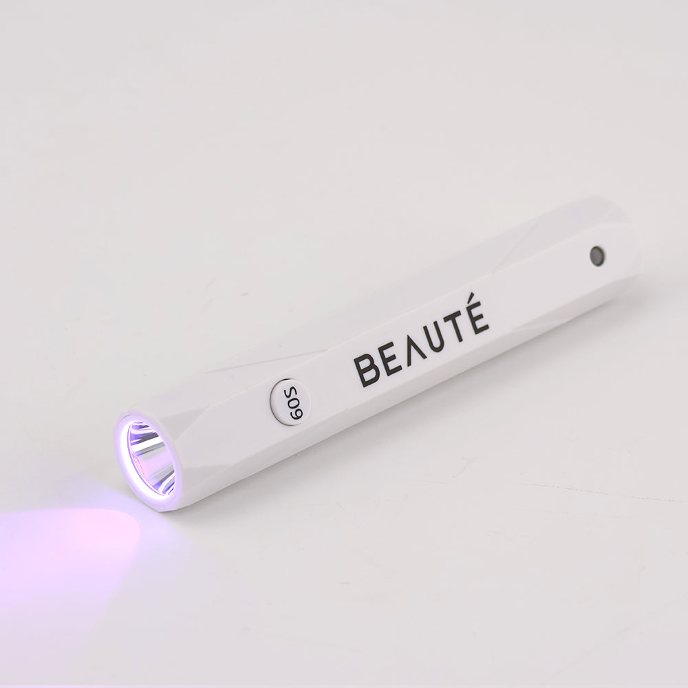 Lanterna UV/LED Nail Light for Tips & Gel Repairs – Magnetic Base, Cordless - Lanterna UV/LED Portátil 9W para Unhas – Touch, Base Magnética e Recarregável