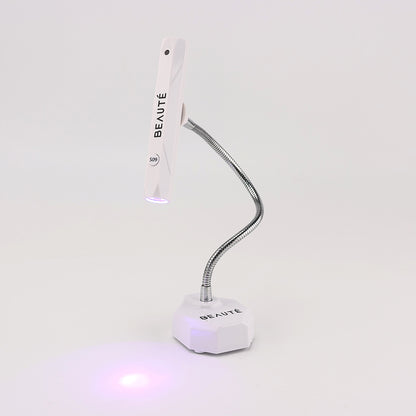 Lanterna UV/LED Nail Light for Tips & Gel Repairs – Magnetic Base, Cordless - Lanterna UV/LED Portátil 9W para Unhas – Touch, Base Magnética e Recarregável