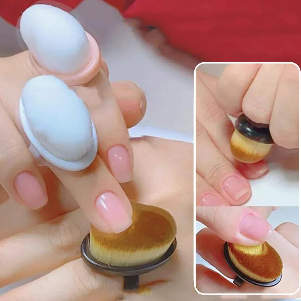 10pcs Escovinha de limpeza - Nail Dust Brush