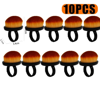 10pcs Escovinha de limpeza - Nail Dust Brush