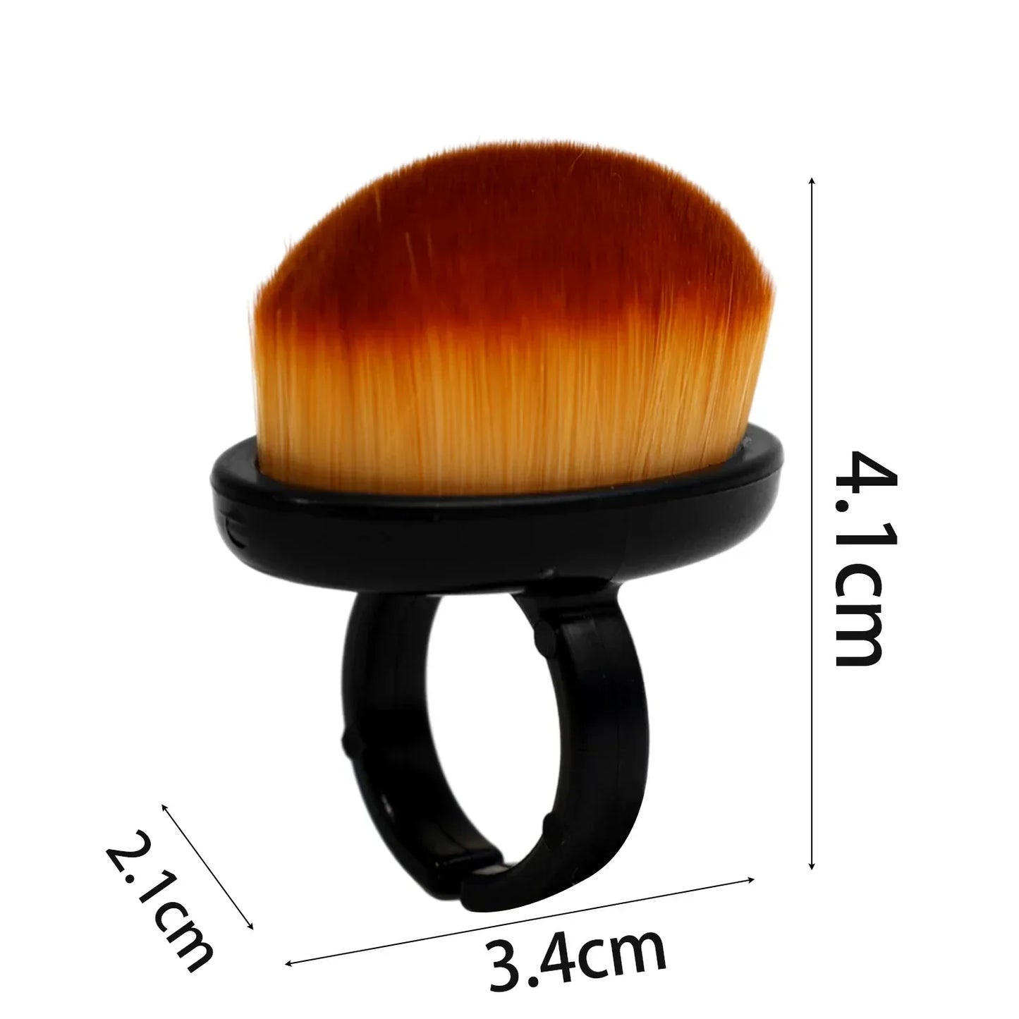 10pcs Escovinha de limpeza - Nail Dust Brush