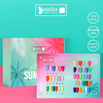 Beautilux Gel Polish Kit "Hello Summer" Collection
