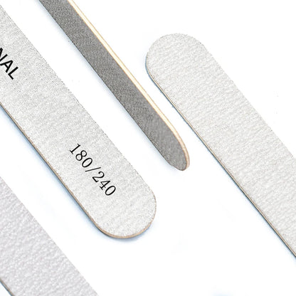 Lixa de madeira com 100Pcs - Escolha entre 100/180 ou 180/240 Lixa dupla