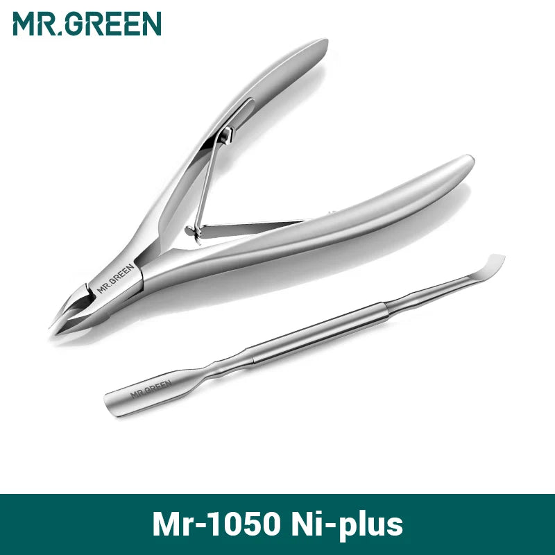Alicate AFIADO PREMIUM - MR.GREEN Cuticle Nippers Cuticle