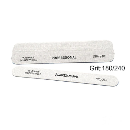 Lixa de madeira com 100Pcs - Escolha entre 100/180 ou 180/240 Lixa dupla