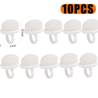 10pcs Escovinha de limpeza - Nail Dust Brush