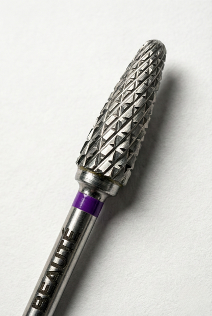 Broca Carbide de tungstênio Beauté para Remoção de Gel e Acrílico - Uso Profissional