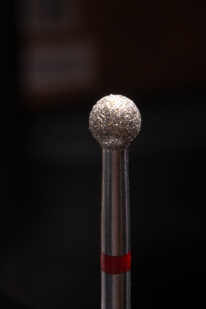 Broca russa esférica vermelha - 40mm