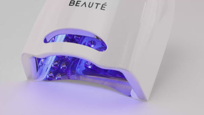 cordless Light LED&UV White 128W Rechargeable Hybrid LED/UV Lamp - Cabine Híbrida LED/UV 128W Recarregável コードレスライト ホワイト BEAUTÉ NAIL BIG LAMP