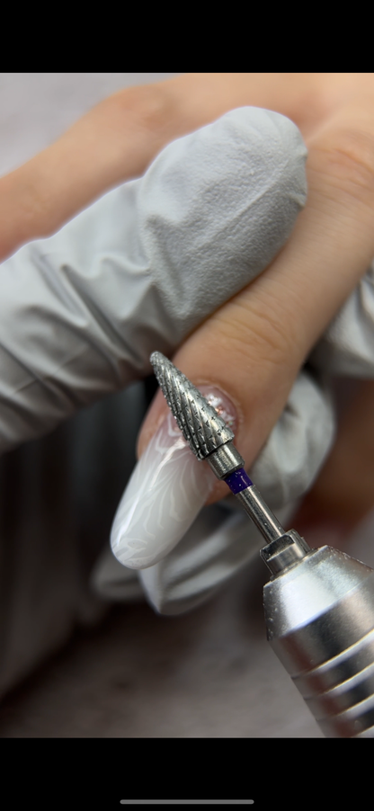 Broca Carbide de tungstênio Beauté para Remoção de Gel e Acrílico - Uso Profissional